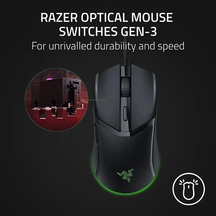 עכבר גיימינג חוטי Razer Cobra עם RGB – תמונת מוצר 4