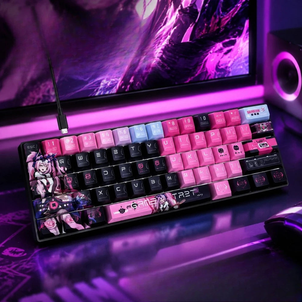 מקלדת גיימינג RGB – ‏61 מקשים