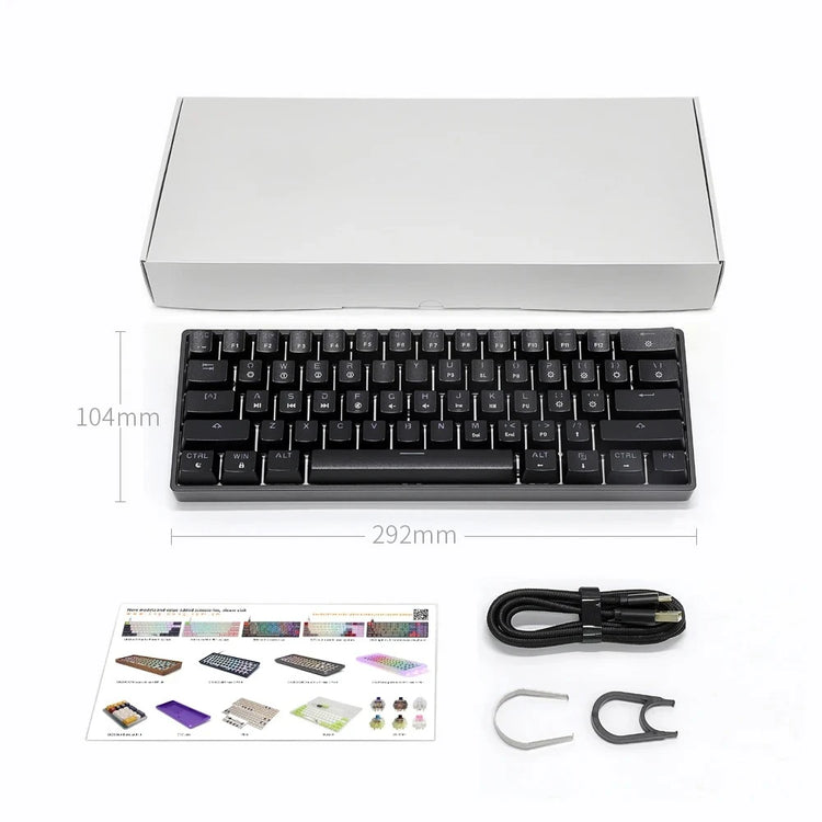 GK61 / SK61 61-key RGB gaming keyboard – image 1