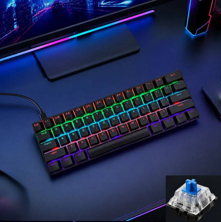 מקלדת גיימינג RGB – ‏61 מקשים