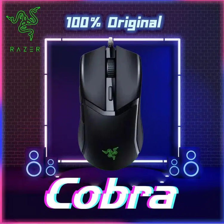 עכבר גיימינג חוטי Razer Cobra עם RGB – תמונת מוצר 1